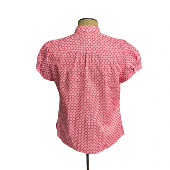 St. John’s Bay ladies short sleeve button up blouse size PL - Picture 2 of 6